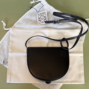 Loewe Black Heel Crossbody Bag